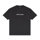 White Noise Basic Logo T-Shirt - 900 Black - Escape Menswear