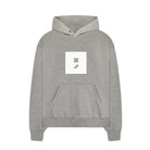 White Noise Box Logo Hoodie - 050 Grey - Escape Menswear