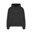 White Noise Chest Logo Hoodie - 900 Black - Escape Menswear