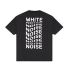 White Noise Graphic T-Shirt - 900 Black - Escape Menswear