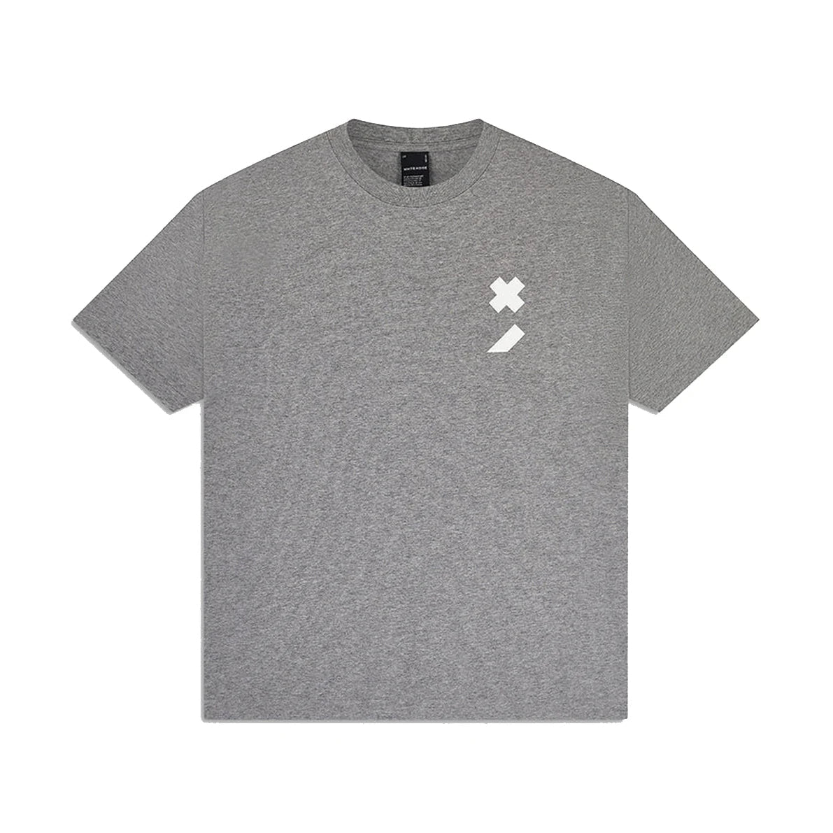 White Noise Logo T-Shirt - 050 Grey - Escape Menswear