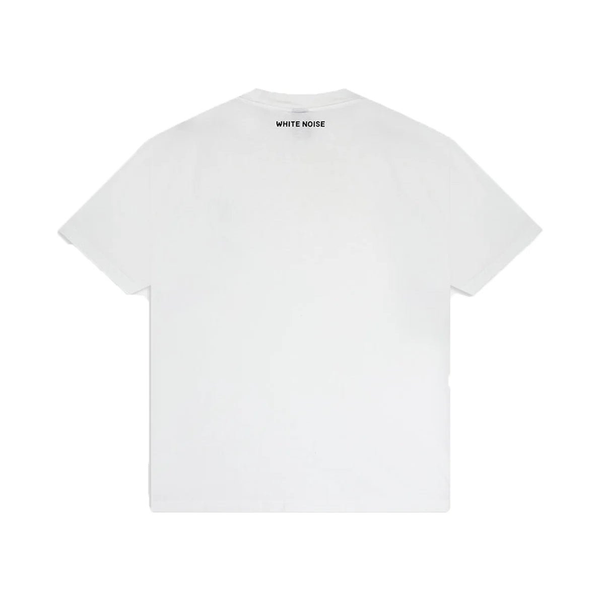 White Noise Logo T-Shirt - 100 White - Escape Menswear