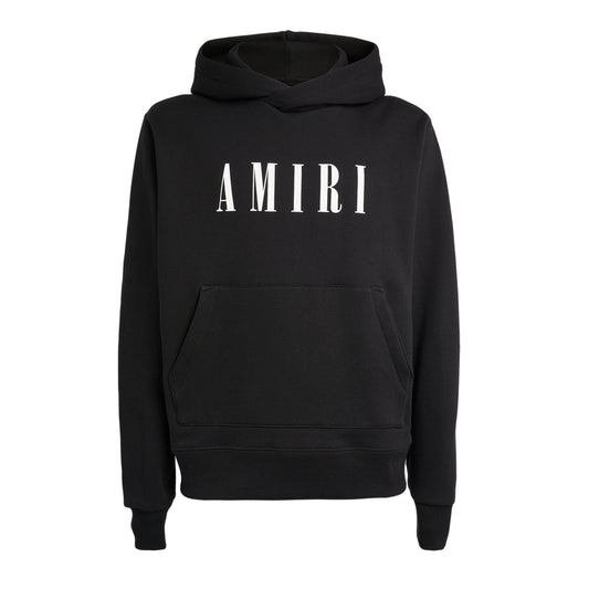 Amiri Core Logo Hoodie - 001 Black/White - Escape Menswear
