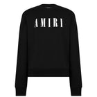Amiri Core Logo Sweatshirt - 001 Black - Escape Menswear