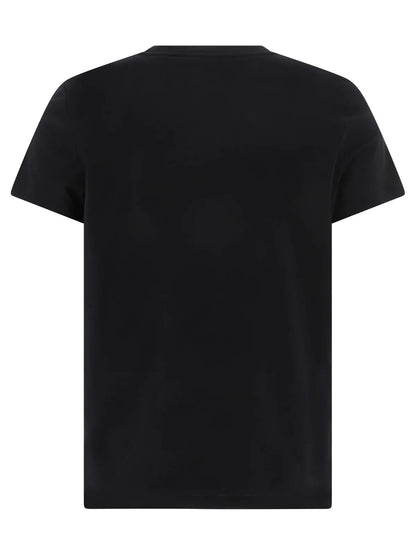 Balmain Paris Logo T-Shirt - EAB Black/White - Escape Menswear