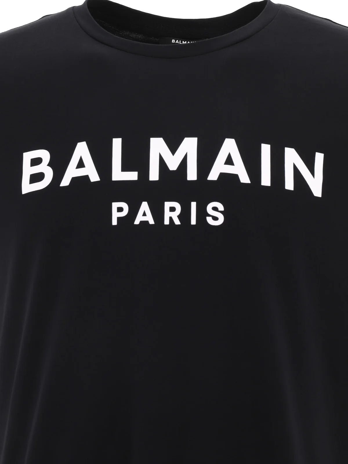 Balmain Paris Logo T-Shirt - EAB Black/White - Escape Menswear