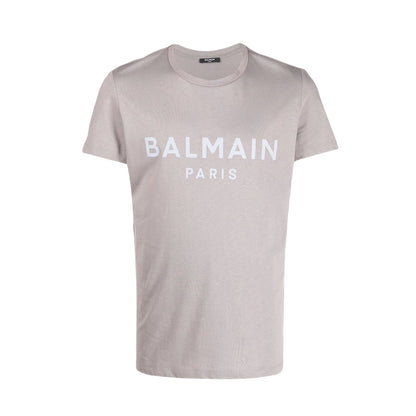 Balmain Paris Logo T-Shirt - Grey - Escape Menswear