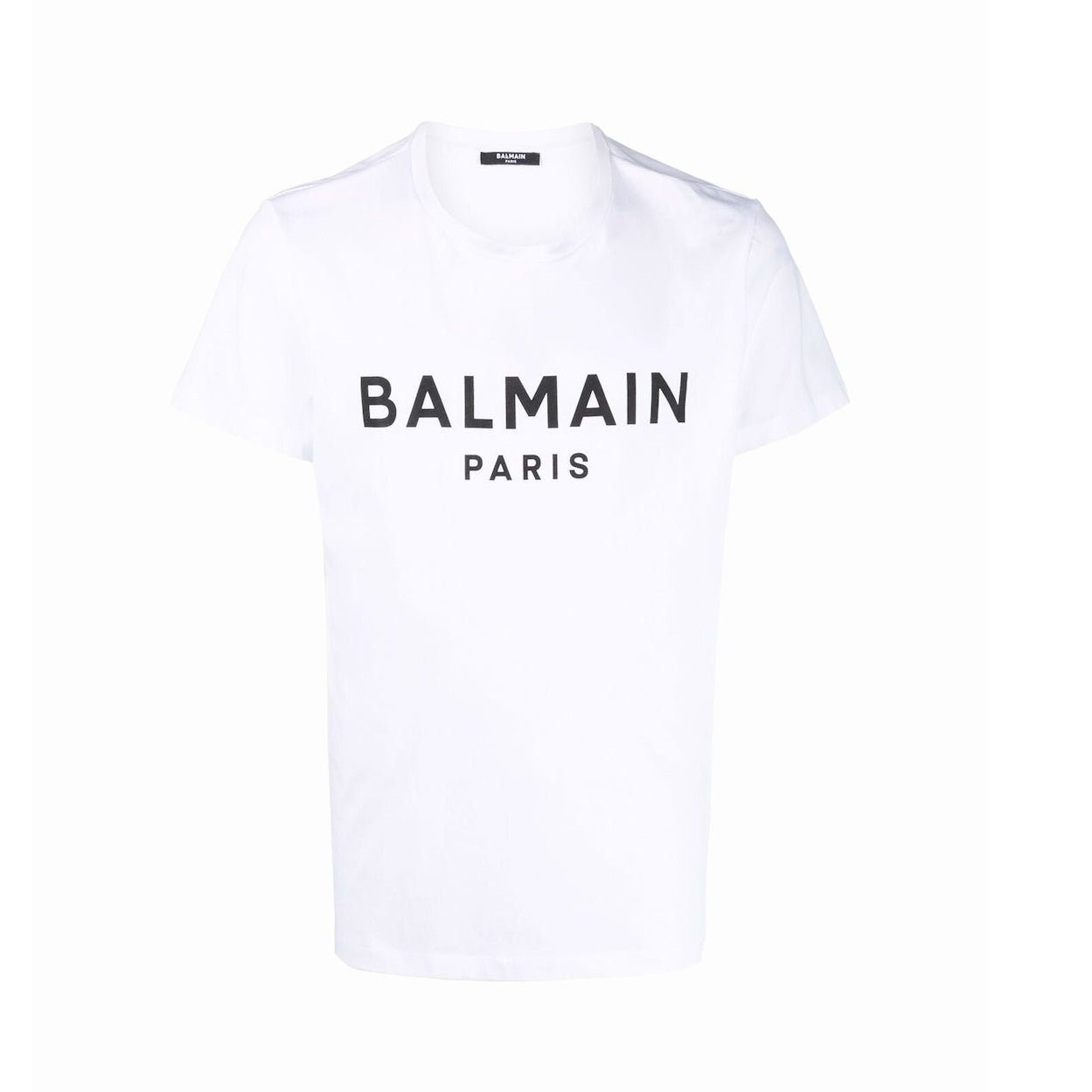 Balmain Paris Logo T-Shirt - White - Escape Menswear