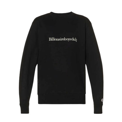 BBC Serif Logo Sweatshirt - Black - Escape Menswear