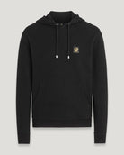 Belstaff Logo Hoodie - Black - Escape Menswear
