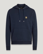 Belstaff Logo Hoodie - Dark Ink - Escape Menswear