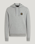 Belstaff Logo Hoodie - Grey Melange - Escape Menswear