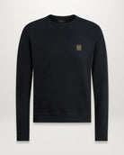 Belstaff Logo Sweatshirt - Black - Escape Menswear