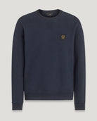 Belstaff Logo Sweatshirt - Dark Ink - Escape Menswear