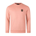 Belstaff Logo Sweatshirt - Rust Pink - Escape Menswear