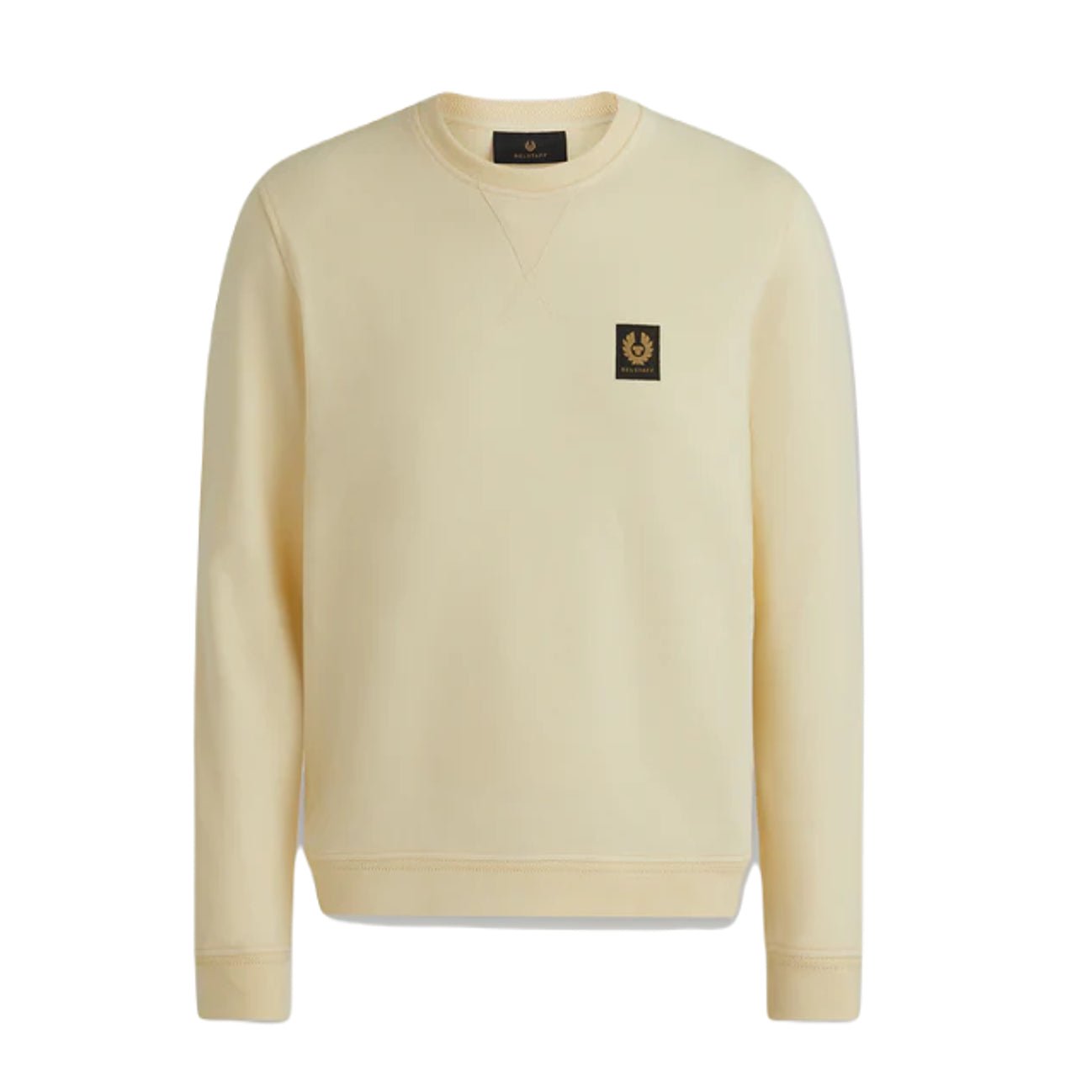 Belstaff Logo Sweatshirt - Yellow Sand - Escape Menswear