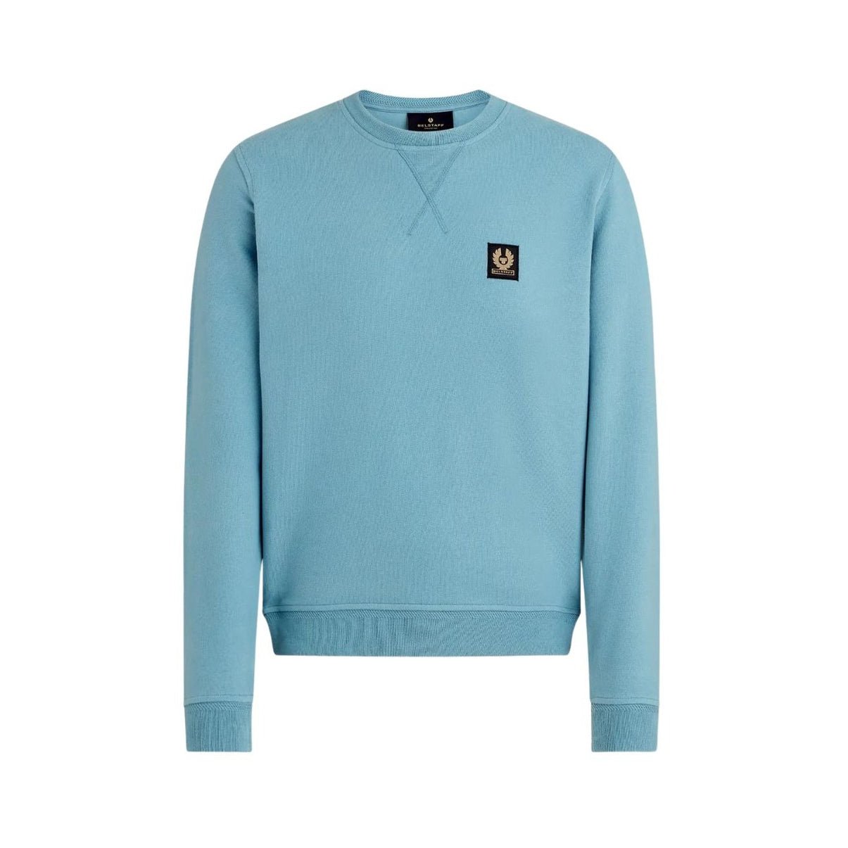 Belstaff Logo Sweatshirts - Arctic Blue - Escape Menswear