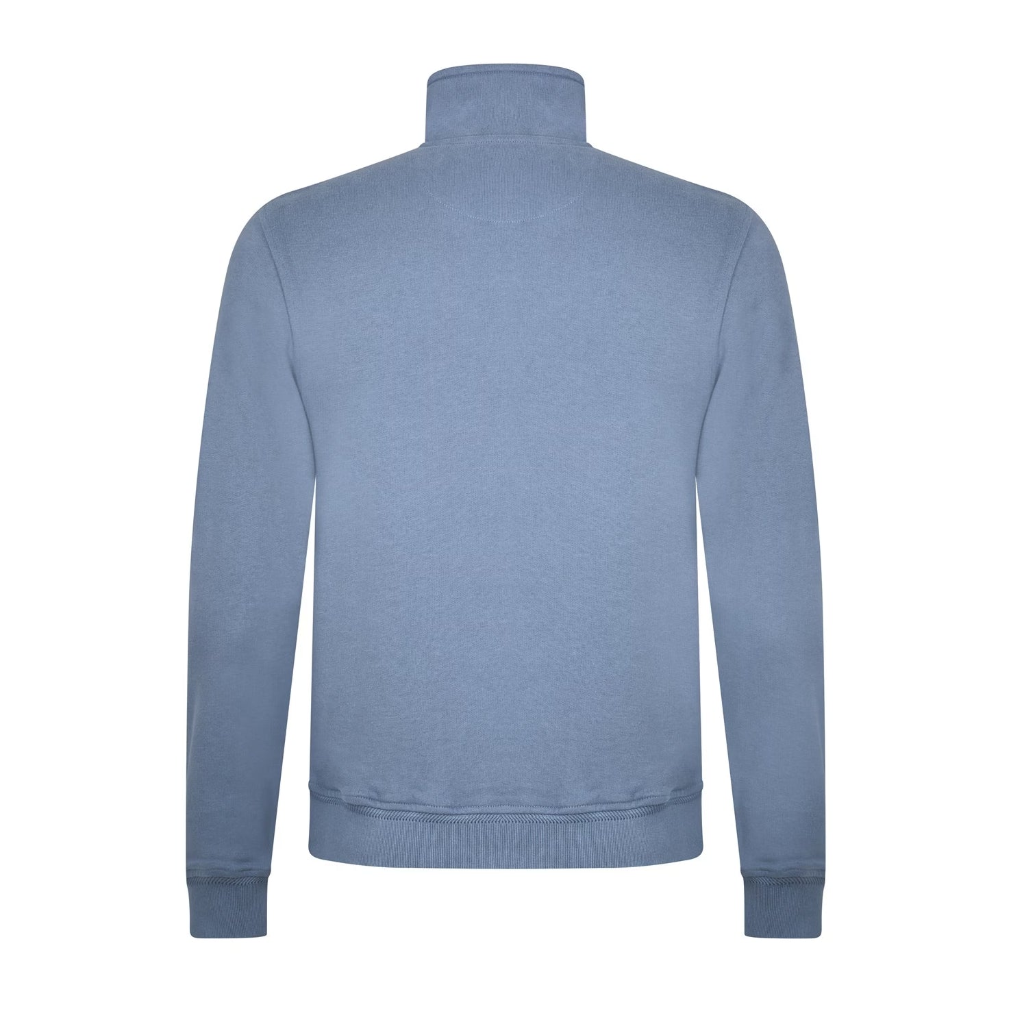 Belstaff Quarter Zip Sweatshirt - Blue Flint - Escape Menswear