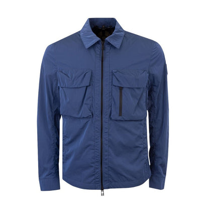 Belstaff Rift Overshirt - Forward Blue - Escape Menswear