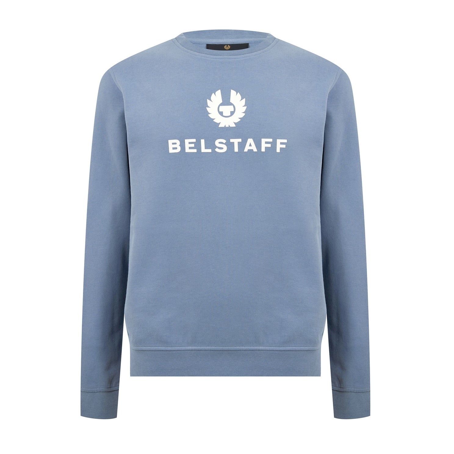 Belstaff Signature Sweatshirt - Blue Flint - Escape Menswear