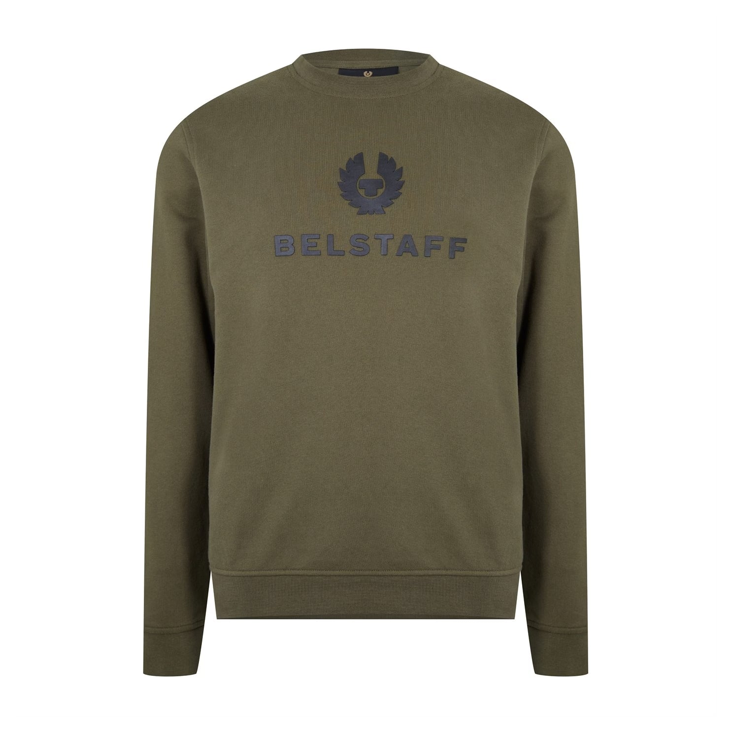 Belstaff Signature Sweatshirt - True Olive - Escape Menswear