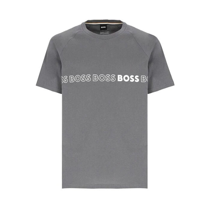 Boss Black 50491696 Slim Fit T-Shirt - 029 Dark Grey - Escape Menswear