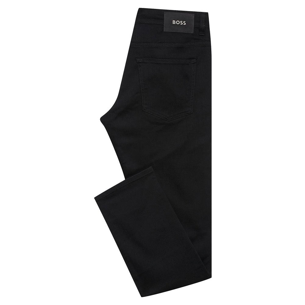 Boss Black Delaware Jeans - 002 Black - Escape Menswear