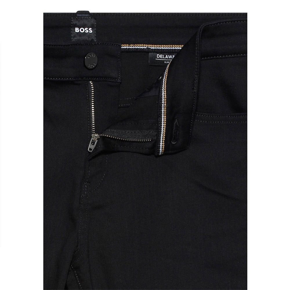 Boss Black Delaware Jeans - 002 Black - Escape Menswear