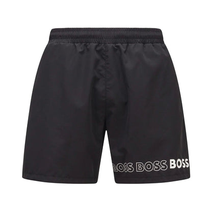 Boss Black Dolphin Swim Short - 007 Black - Escape Menswear