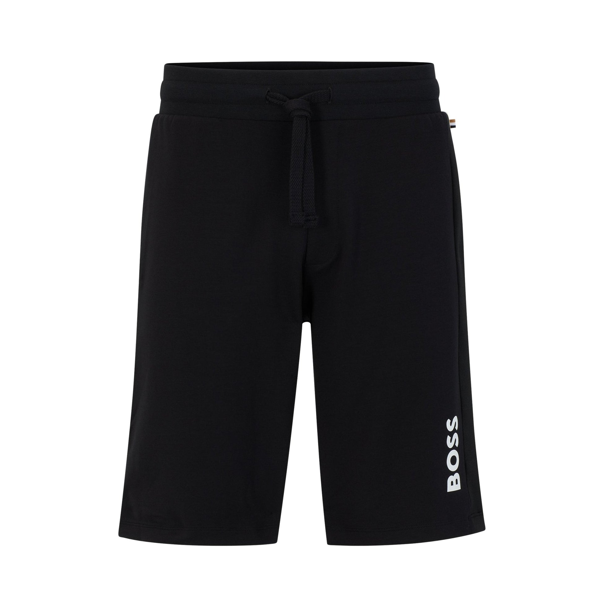 BOSS Black Signature Strip Shorts - 001 Black - Escape Menswear