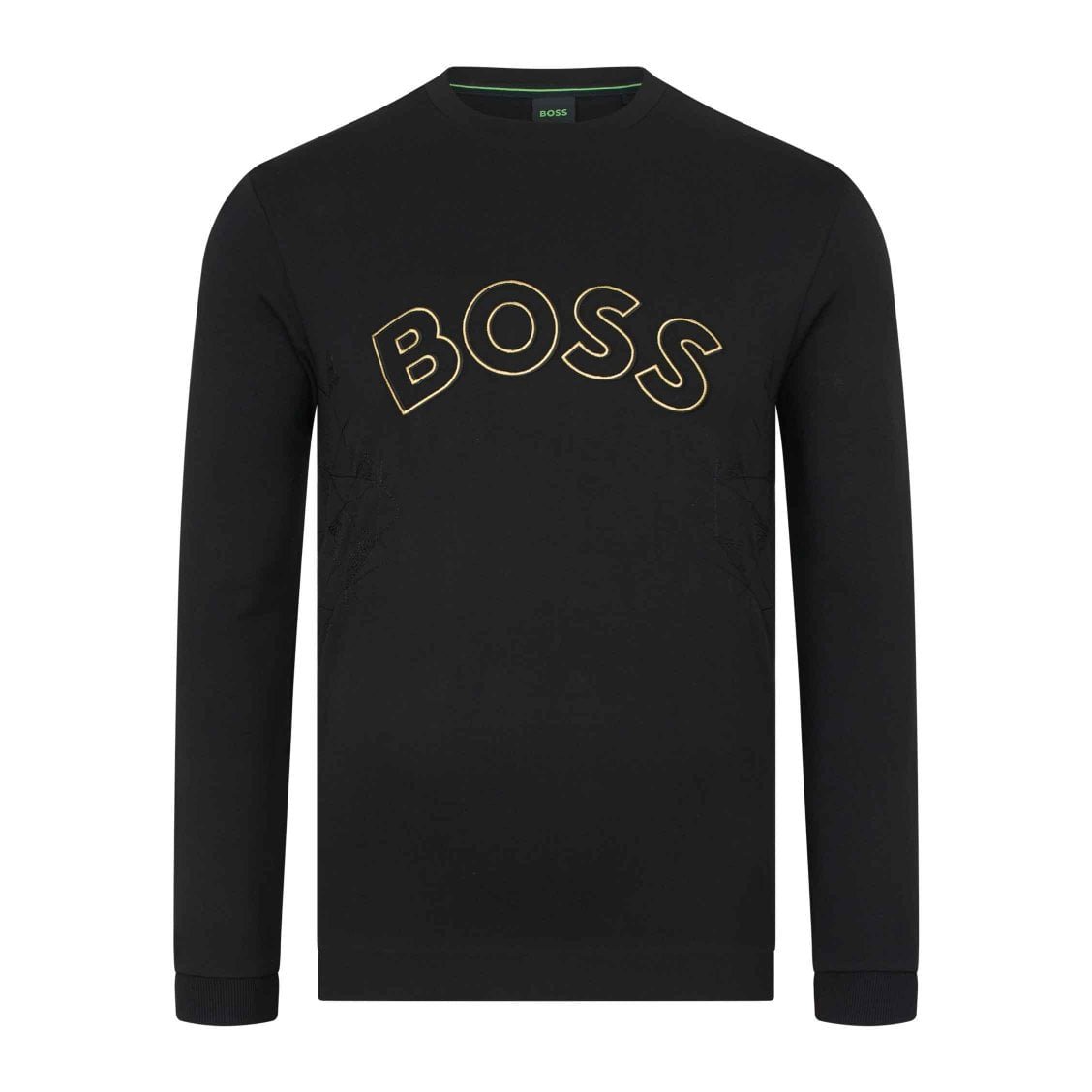BOSS Green Salbo Iconic Sweatshirt - 001 Black - Escape Menswear