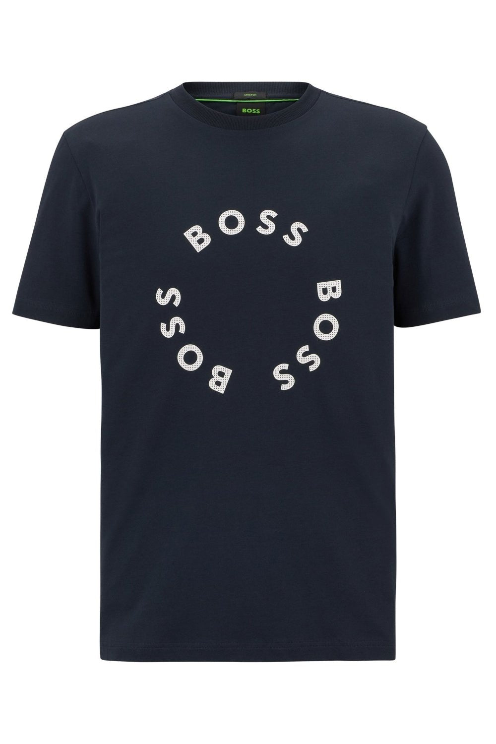 BOSS Green Tee 4 T-Shirt - 402 Dark Blue - Escape Menswear