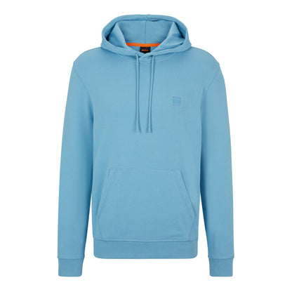 Boss Orange 50468445 Wetalk Hooded Sweatshirt - 493 Blue - Escape Menswear