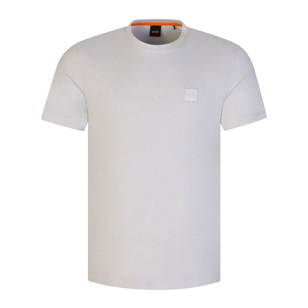 Boss Orange 50472584 Tales T-Shirt - 057 Light Grey - Escape Menswear