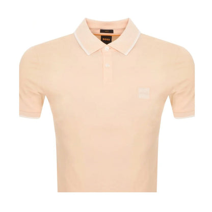 Boss Orange 50472665 Passertip Polo Shirt - 290 Natural - Escape Menswear