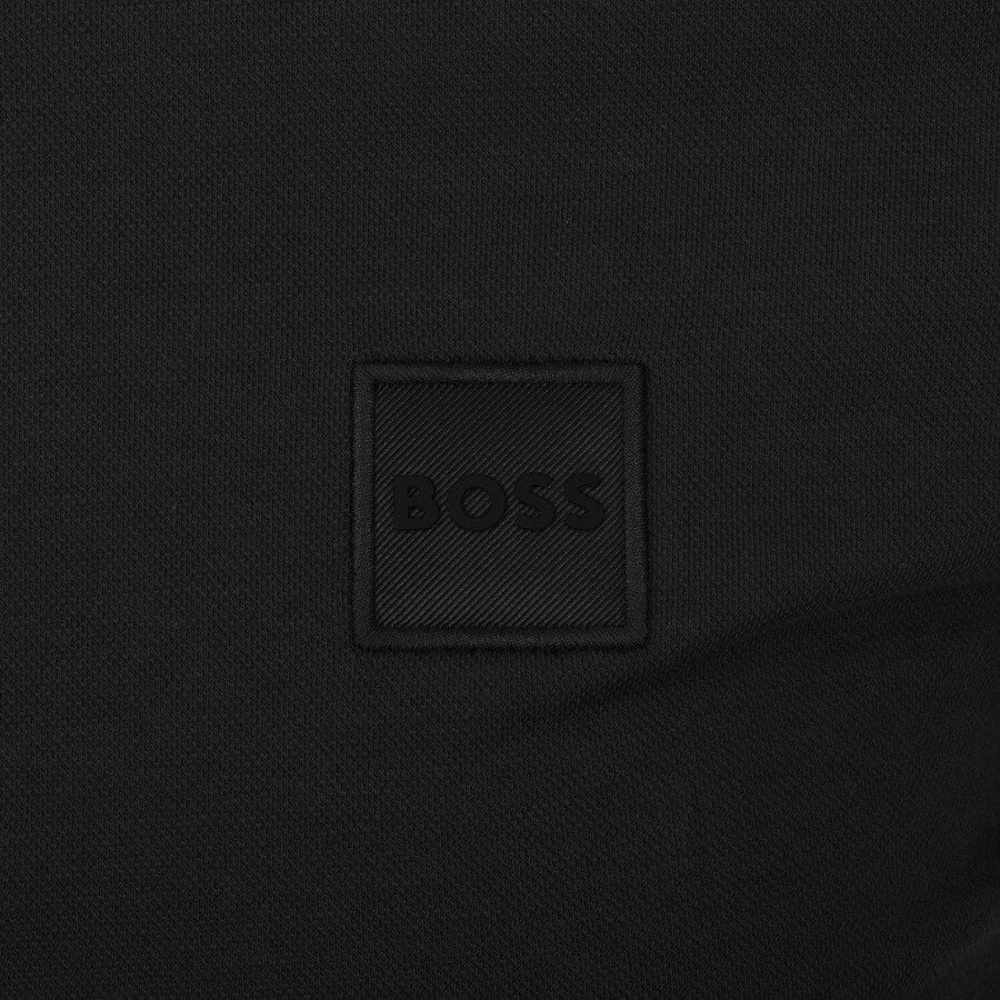 BOSS Orange 50472668 Passenger Polo Shirt - 001 Black - Escape Menswear