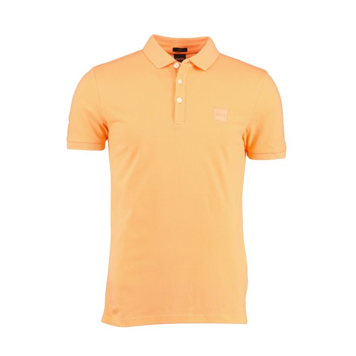 BOSS Orange 50472668 Passenger Polo Shirt - 833 Light Orange - Escape Menswear