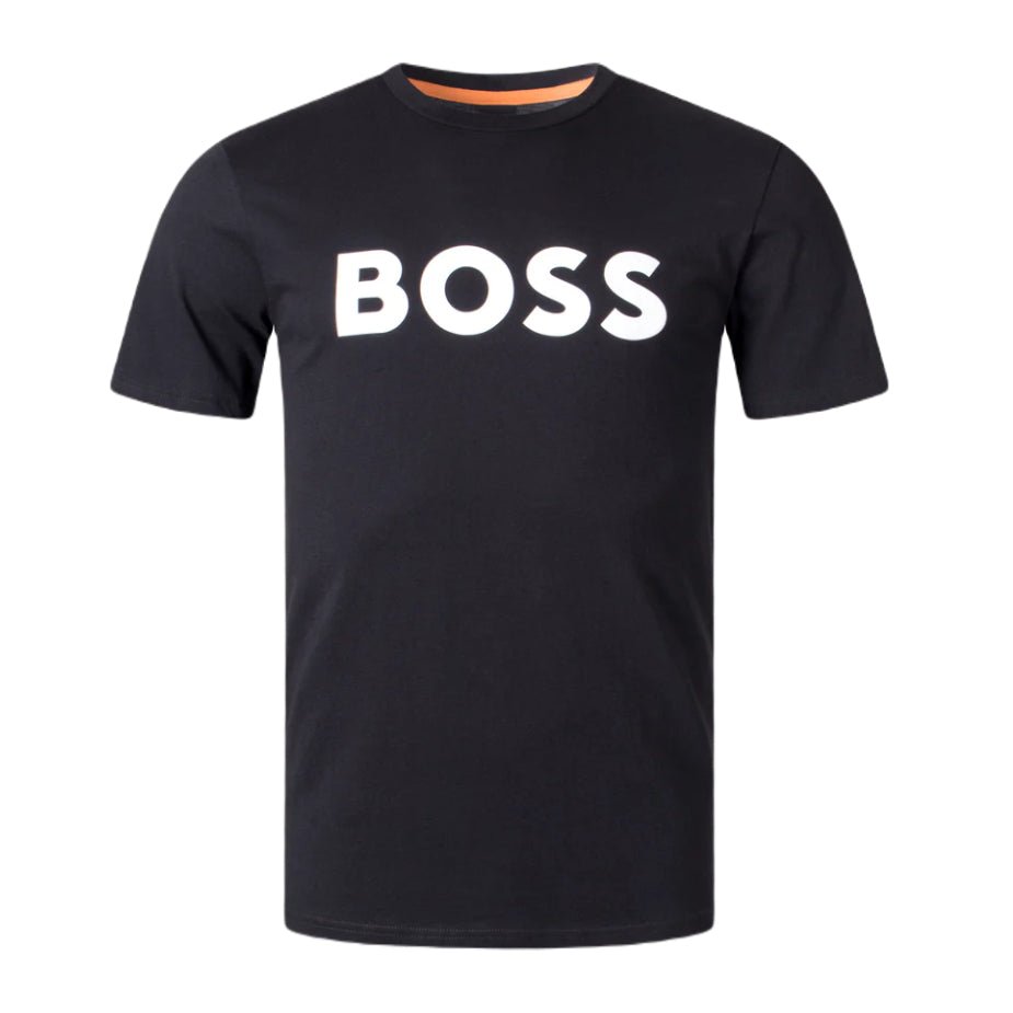 Boss Orange 50481923 Thinking1 T-Shirt - 002 Black - Escape Menswear