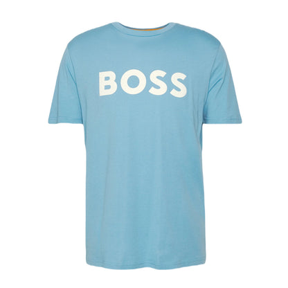 Boss Orange 50481923 Thinking1 T-Shirt - 493 Blue - Escape Menswear