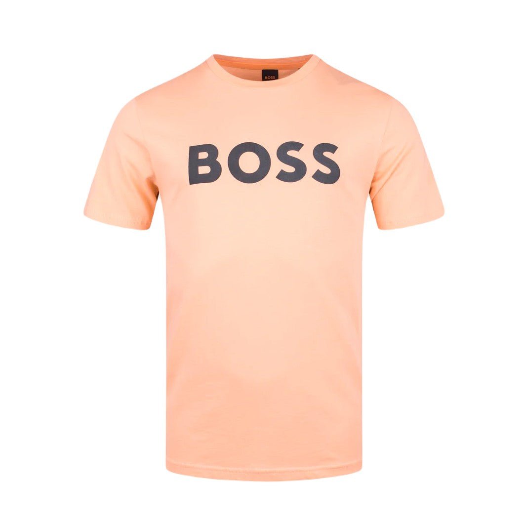 Boss Orange 50481923 Thinking1 T-Shirt - 833 Light Orange - Escape Menswear
