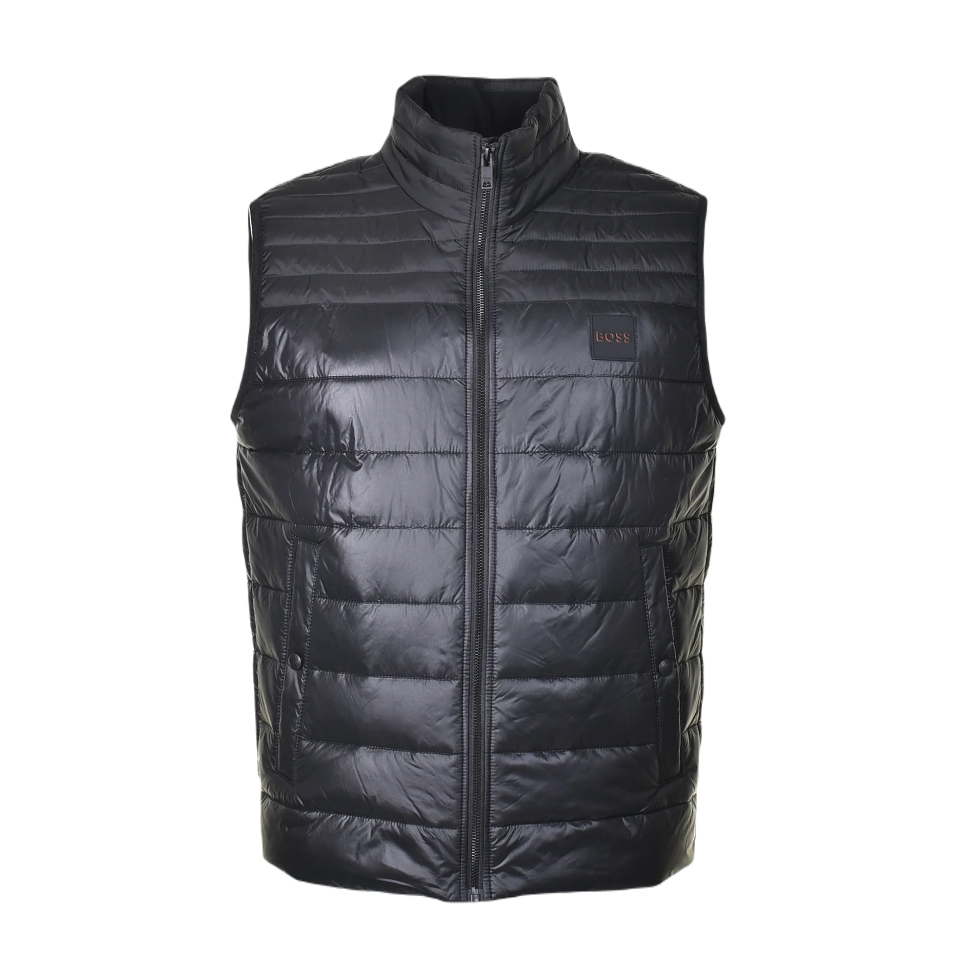 Boss Orange Odeno Gilet - 001 Black - Escape Menswear