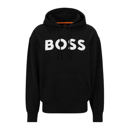 Boss Orange Webasic Hoodie - 001 Black - Escape Menswear