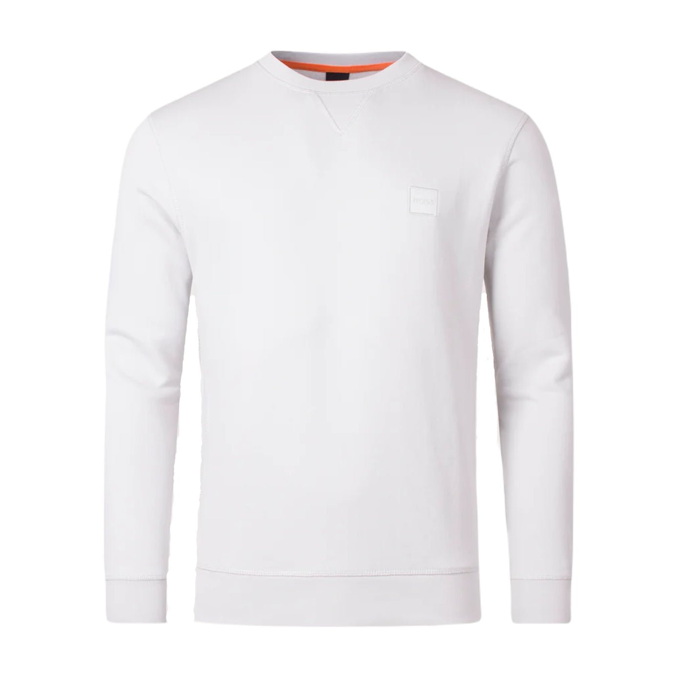 BOSS Orange Westart Sweatshirt - 057 Light Grey - Escape Menswear