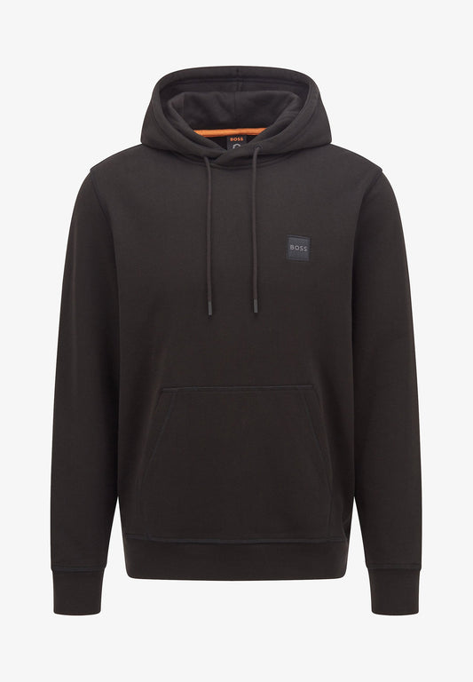 BOSS Orange Wetalk Hoodie - 001 Black - Escape Menswear