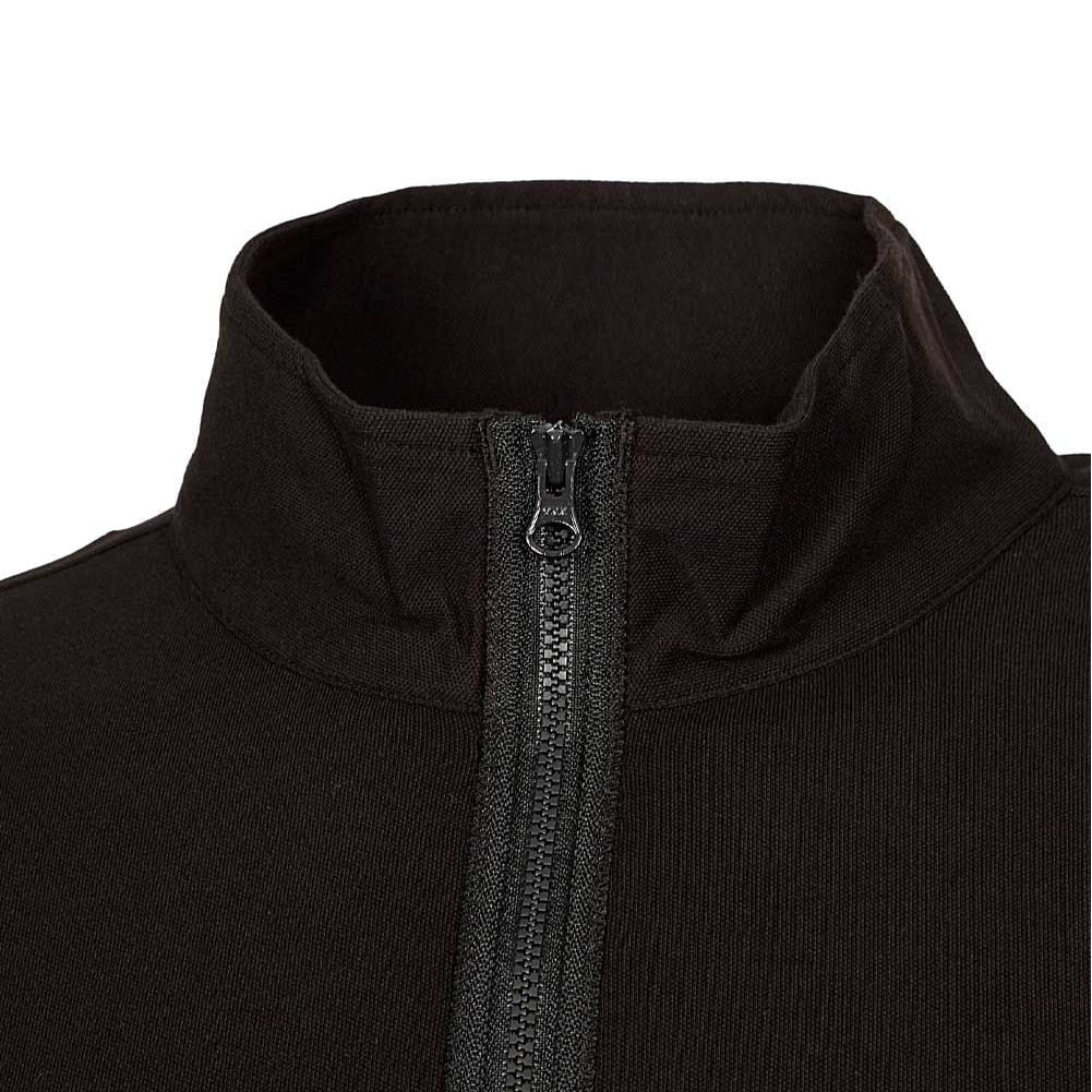 C.P. Company 1/4 Zip Polo - 999 Black - Escape Menswear