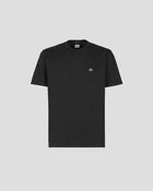 C.P. Company 14CMTS254A Tacting Piquet T-Shirt - 999 Black - Escape Menswear