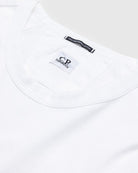 C.P. Company 14CMTS258A Logo T-Shirt - 103 White - Escape Menswear