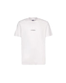 C.P. Company 30/1 Jersey Compact Logo T-Shirt - 103 White - Escape Menswear