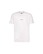 C.P. Company 30/1 Jersey Compact Logo T-Shirt - 103 White - Escape Menswear