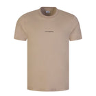 C.P. Company 30/1 Jersey Compact Logo T-Shirt - 330 Cobblestone - Escape Menswear